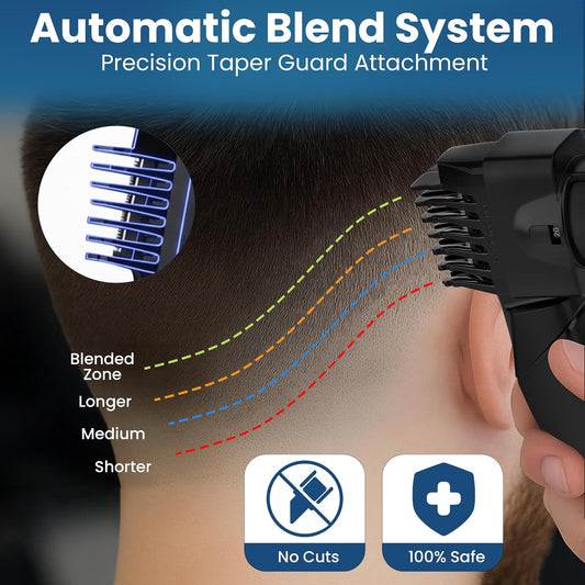247 Groomed Self Haircut Trimmer for Men, Electric Hair Grooming Kit